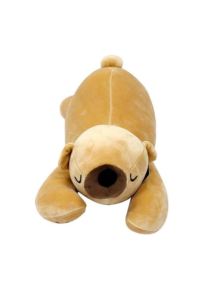 Daiso وسادة عناق DAISO Eng - دب - 17.32 بوصة (44 سم) بني - Image 3